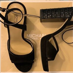 Michael Kors Yoonie Platform Suede Sandals